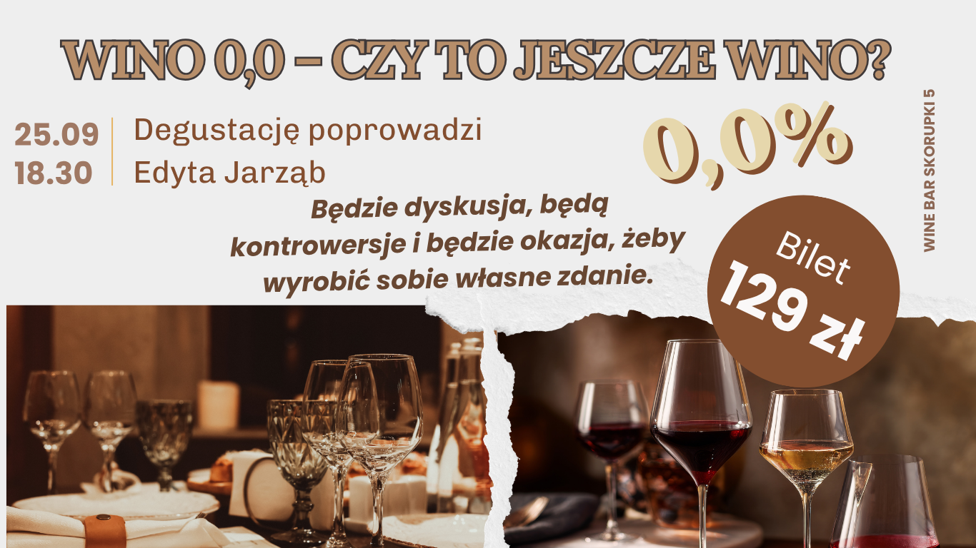 Wino 0,0 - czy to jeszcze wino?