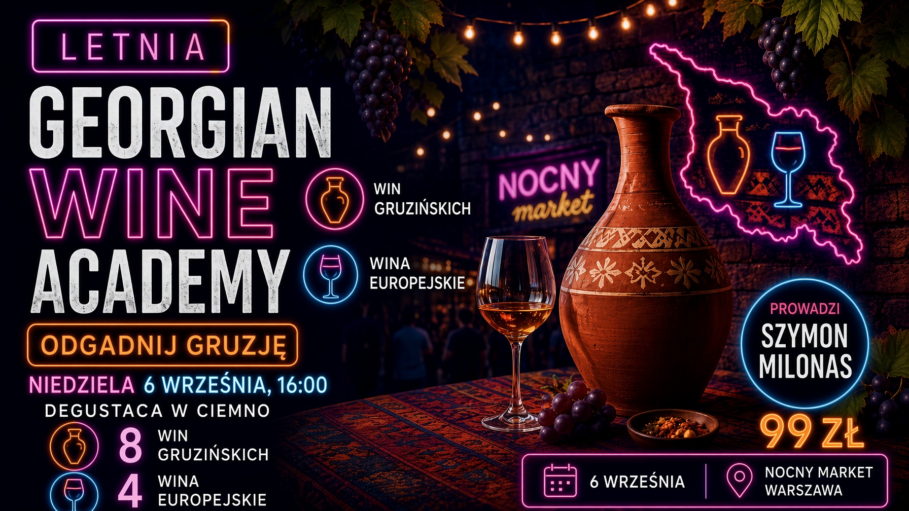 Georgian Wine Academy at Nocny Market