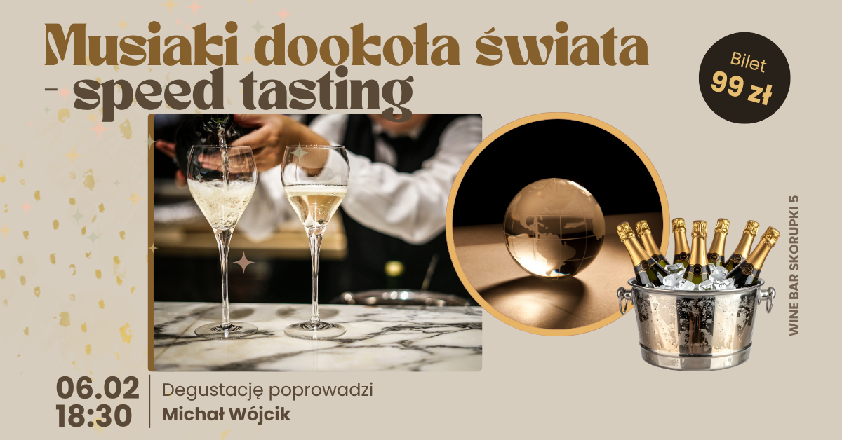 Musiaki dookoła świata - speed tasting